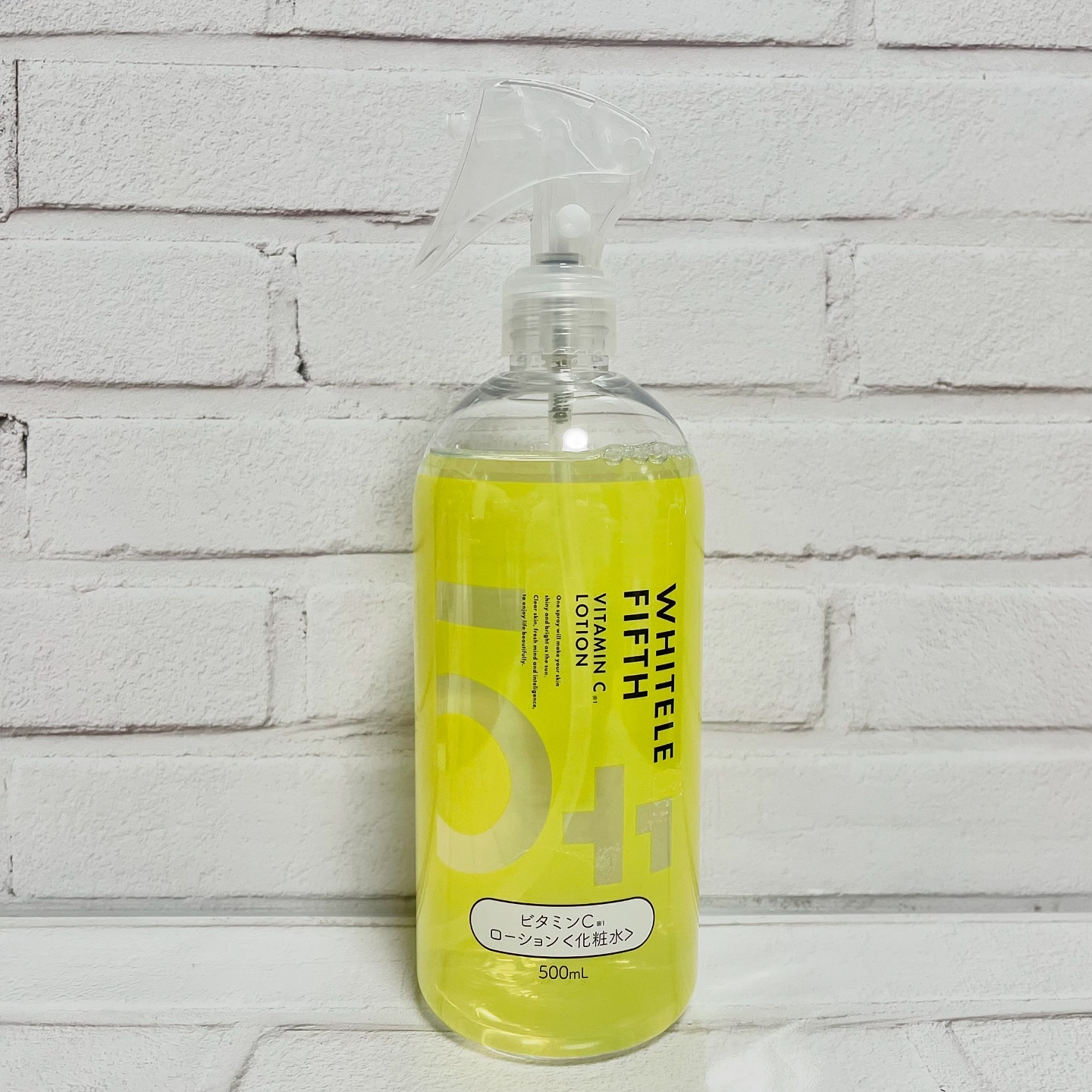 ビタミンCローション/WHITELE FIFTH/ミスト状化粧水を使ったクチコミ（1枚目）