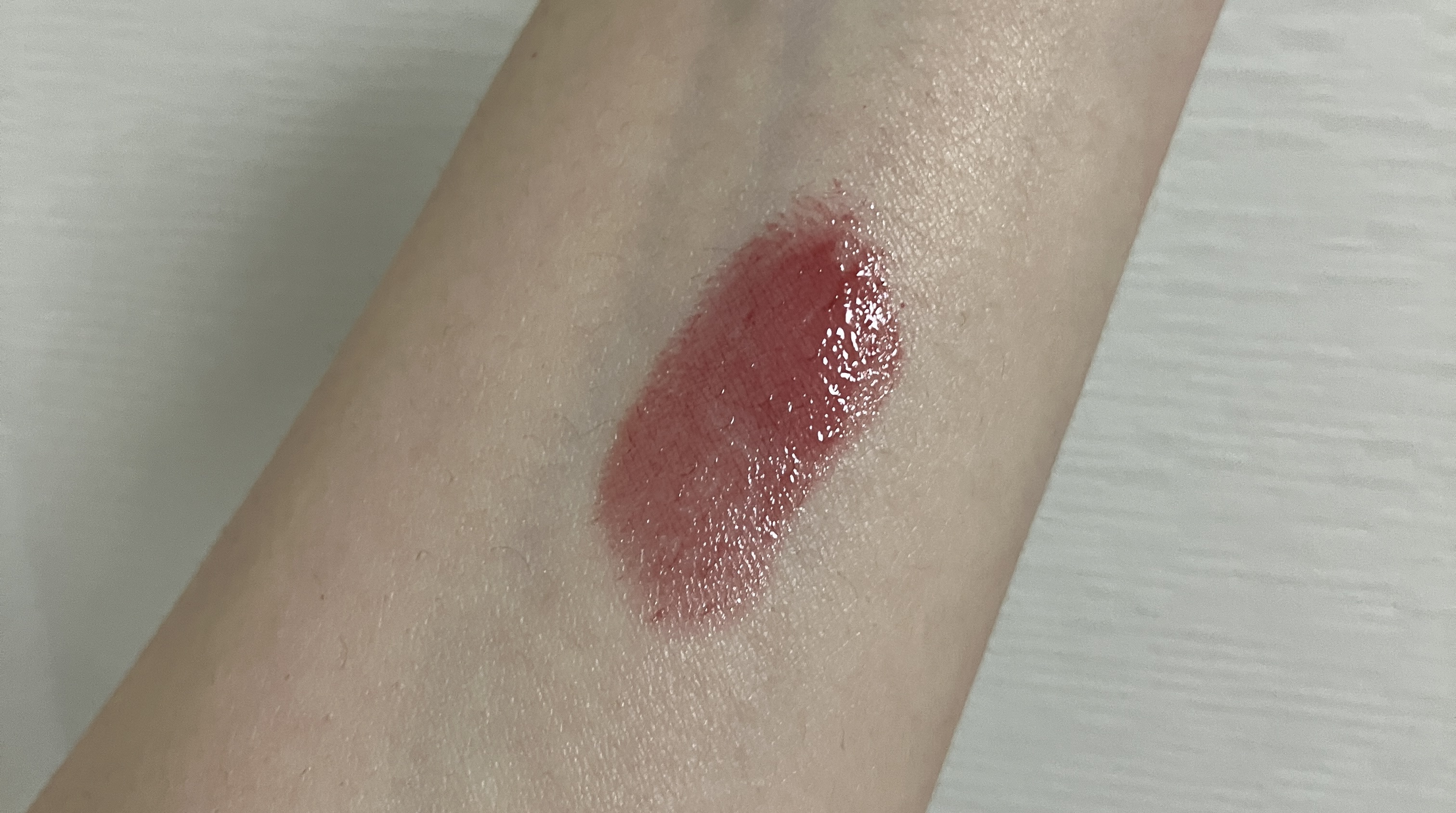 グラスティングメルティングバーム 07 モーブホイップ(Mauve Whip)/rom&nd/リップバームを使ったクチコミ（3枚目）