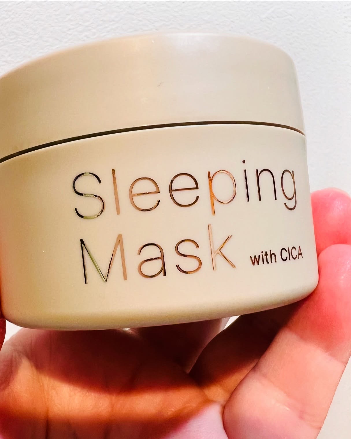 スリーピングマスク with CICA/b.glen/フェイスクリームを使ったクチコミ（1枚目）