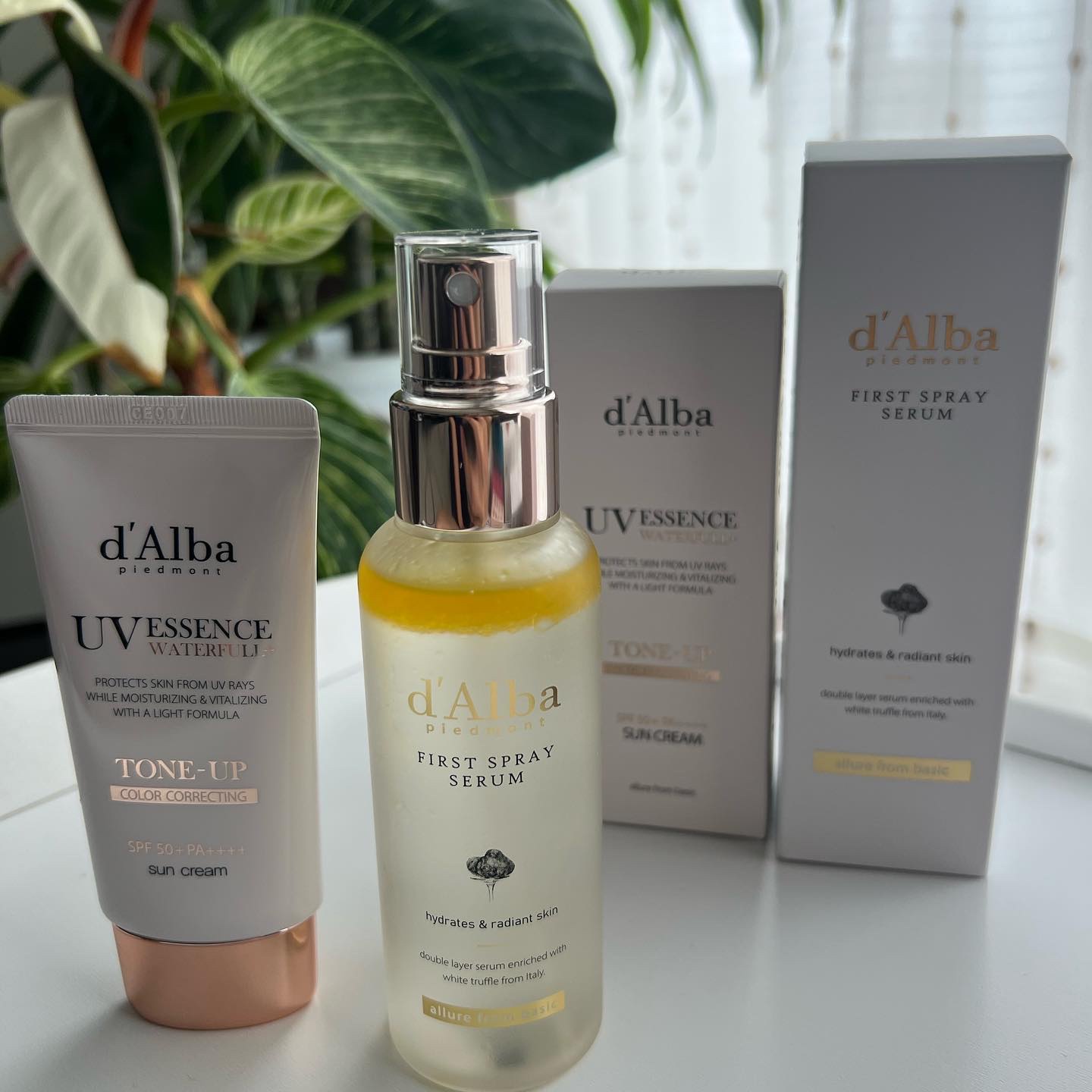 ダルバ ホワイトトリュフファーストスプレーセラム/ダルバ/ミスト状化粧水を使ったクチコミ（1枚目）