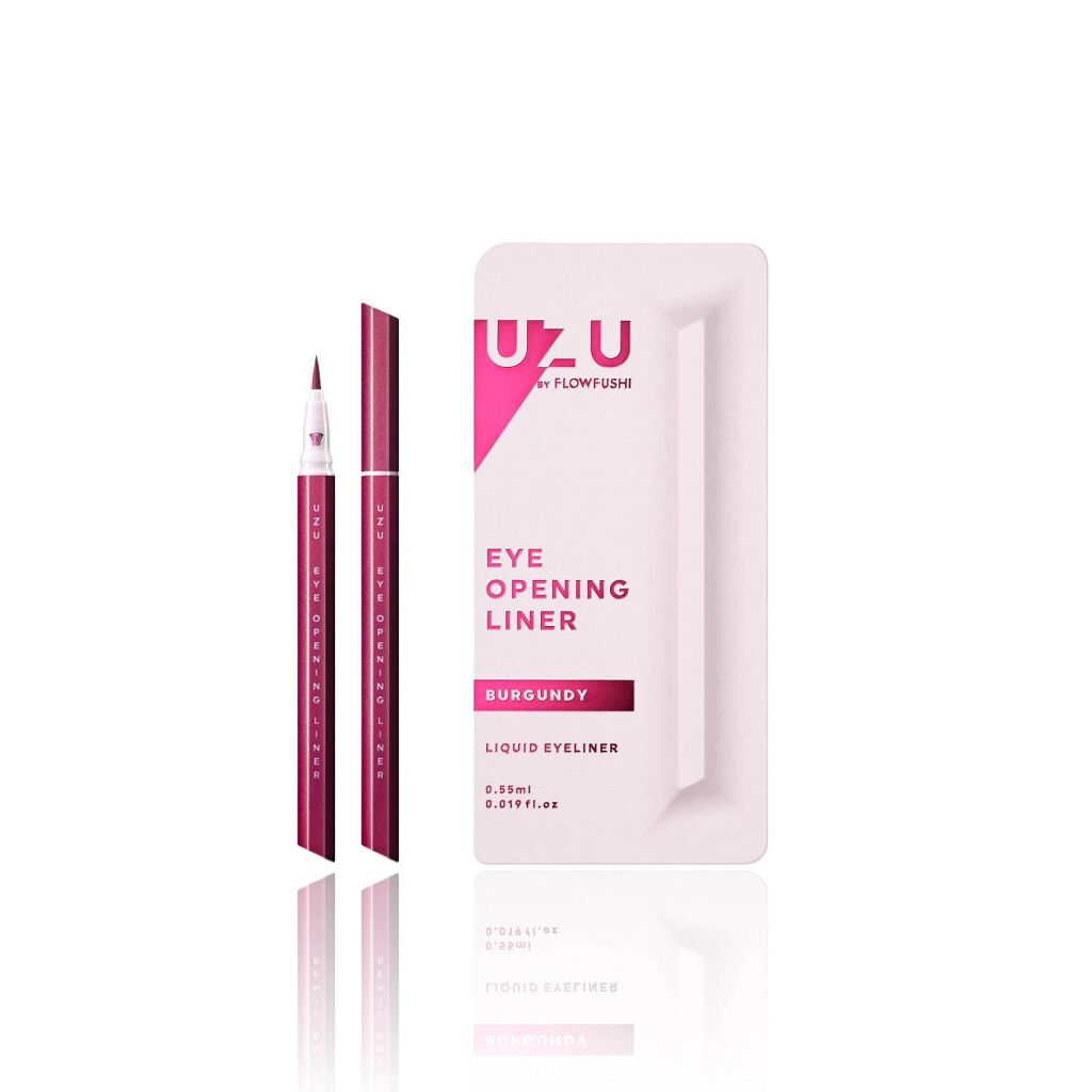 EYE OPENING LINER/UZU BY FLOWFUSHI/リキッドアイライナーを使ったクチコミ（1枚目）