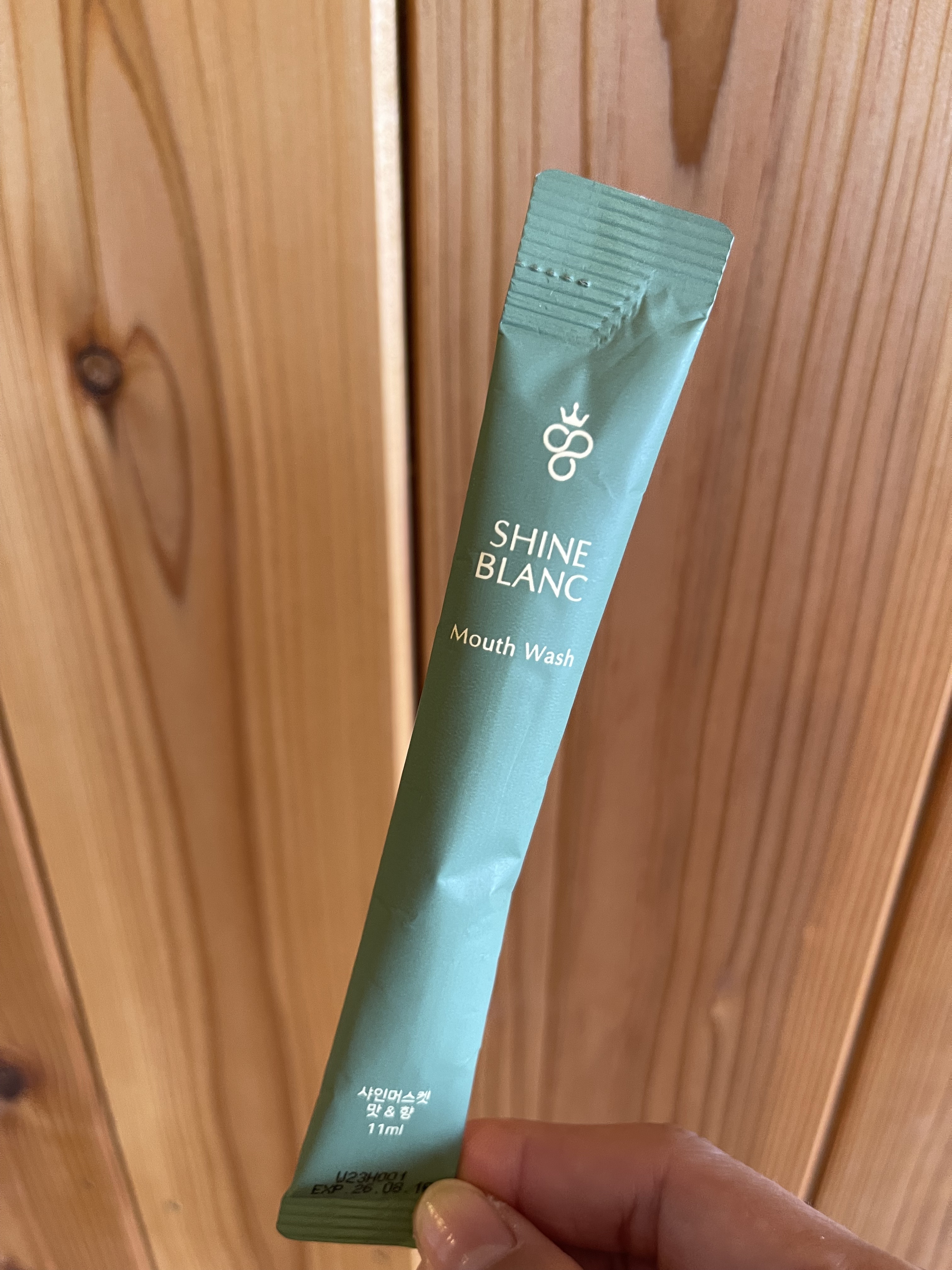 シャインブラン マスカット/SHINE BLANC/マウスウォッシュ・スプレーを使ったクチコミ（1枚目）