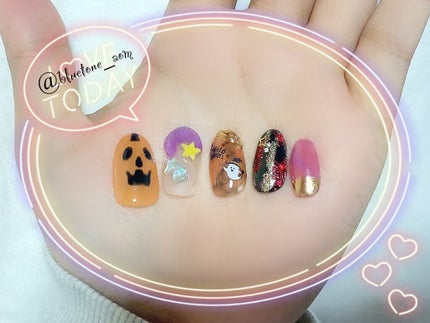 ネイルシール/DAISO/ネイルシールを使ったクチコミ(1枚目)