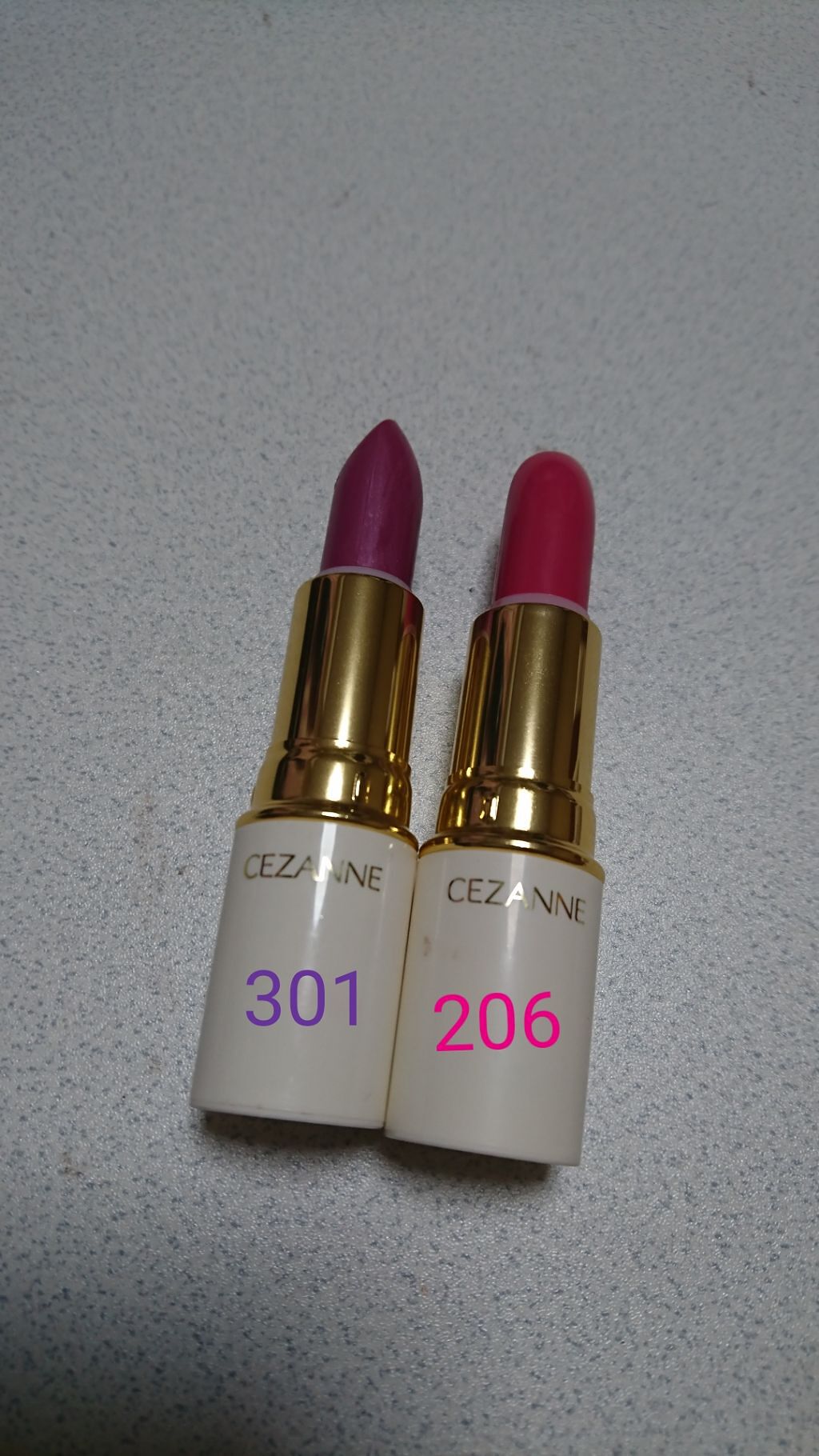 ラスティング リップカラーN/CEZANNE/口紅を使ったクチコミ（2枚目）