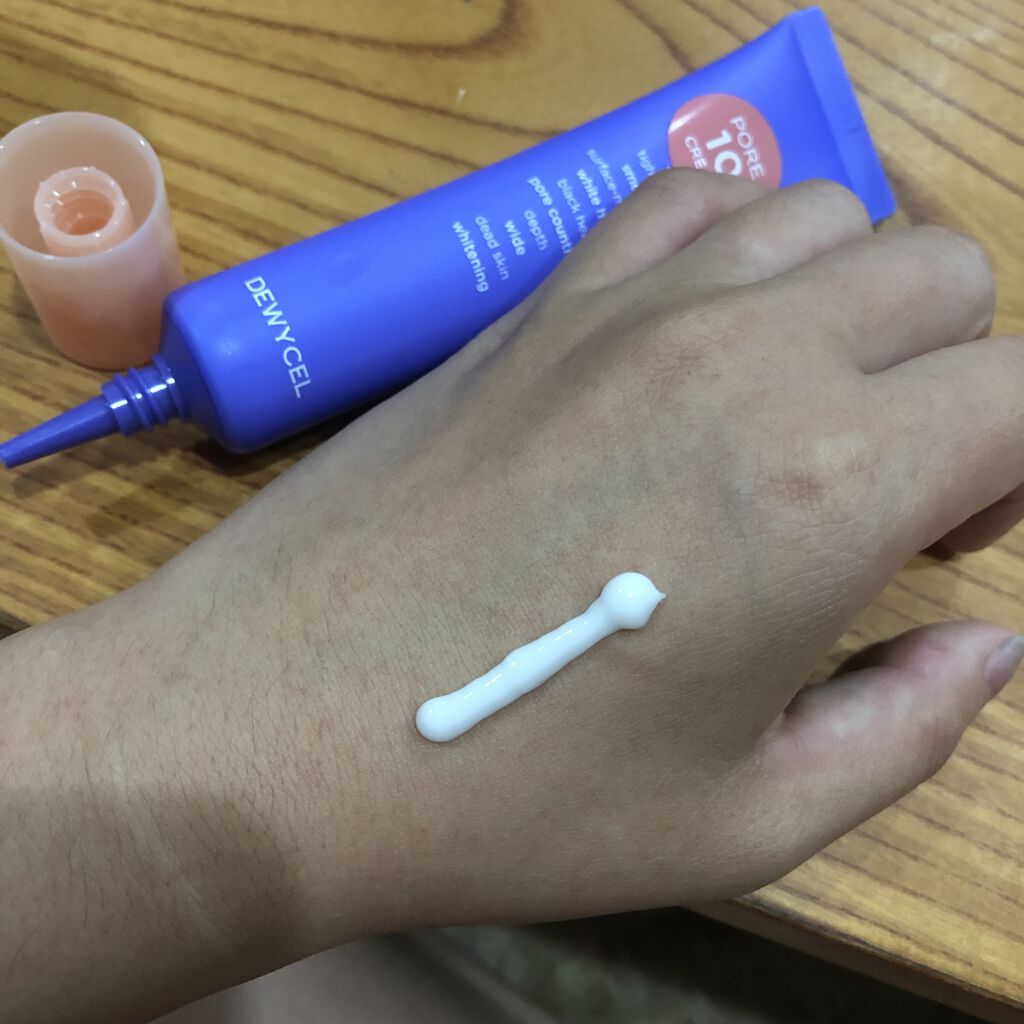 ポアーテンクリーム/DEWYCEL/化粧下地を使ったクチコミ（2枚目）