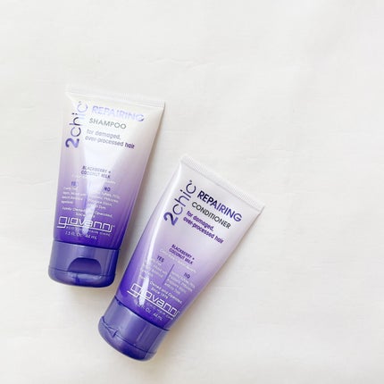 ジョヴァンニ 2chic ダメージ シャンプー/コンディショナー/giovanni/市販シャンプーを使ったクチコミ(2枚目)