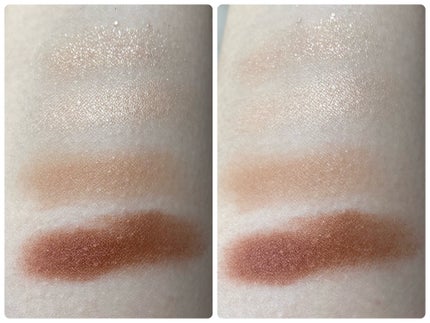 ベージュトーンアイシャドウ/CEZANNE/アイシャドウパレットを使ったクチコミ(3枚目)