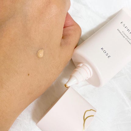 コンフォート メイククリーム〈色つき美容クリーム〉/ESPRIQUE/化粧下地を使ったクチコミ(3枚目)