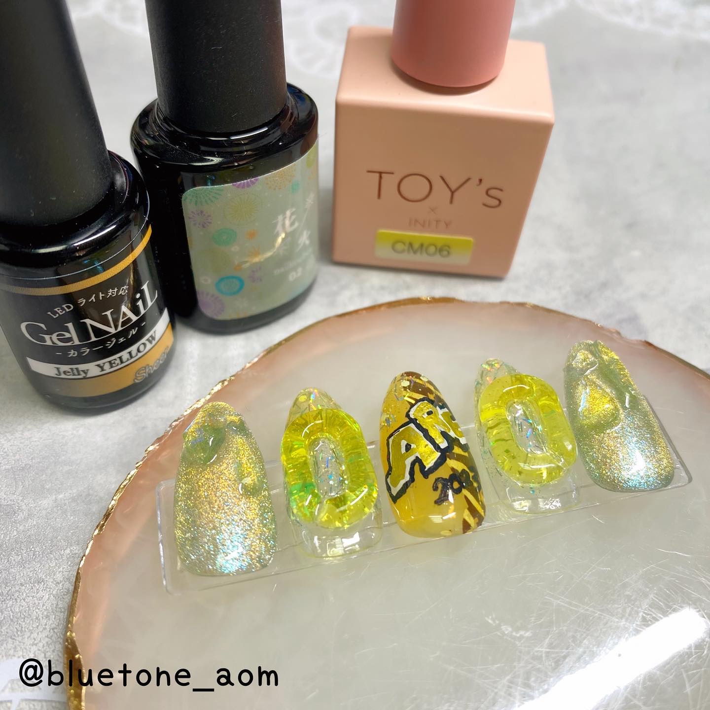 TOY's × INITY クリアマグコレクション/TOY's × INITY/ジェルネイルを使ったクチコミ（2枚目）