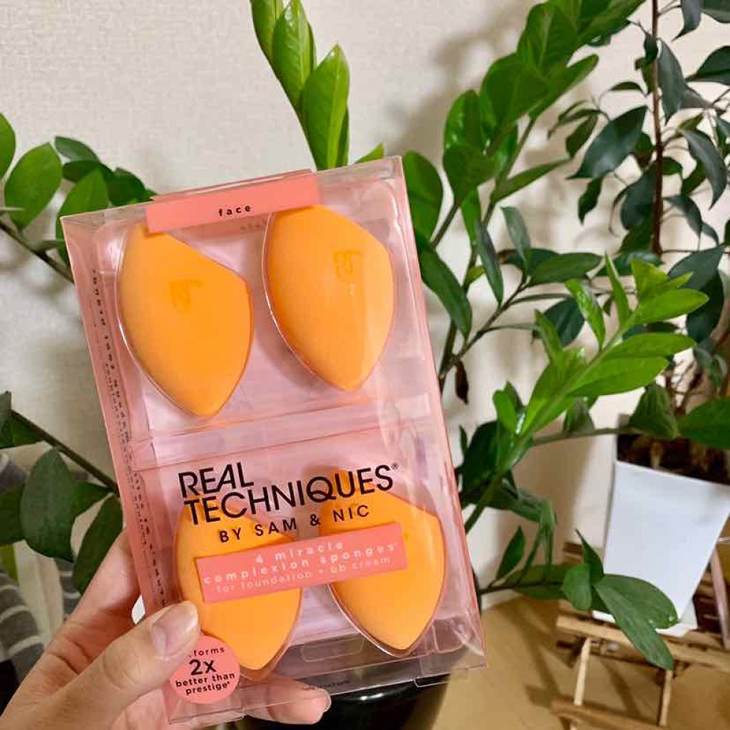 Miracle Complexion Sponge/Real Techniques/パフ・スポンジを使ったクチコミ(1枚目)