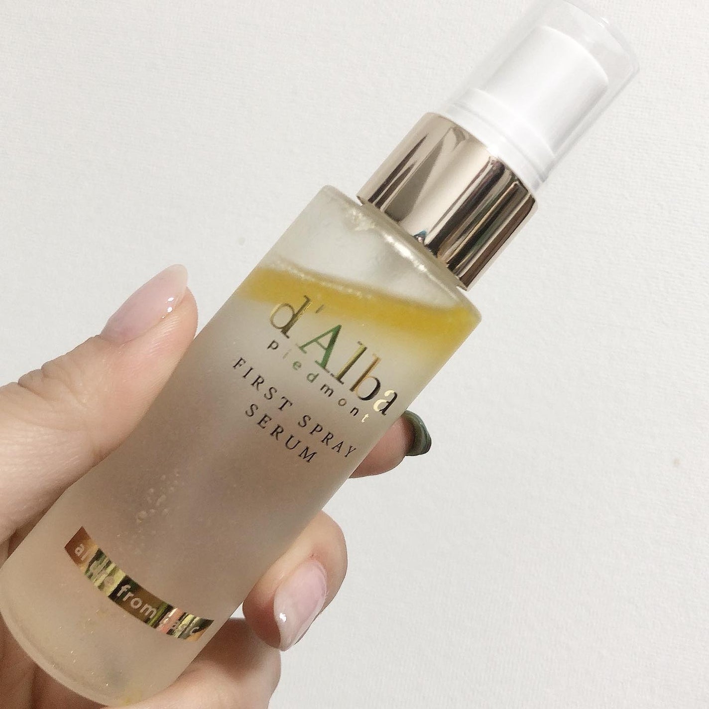 ダルバ ホワイトトリュフファーストスプレーセラム/ダルバ/ミスト状化粧水を使ったクチコミ(2枚目)