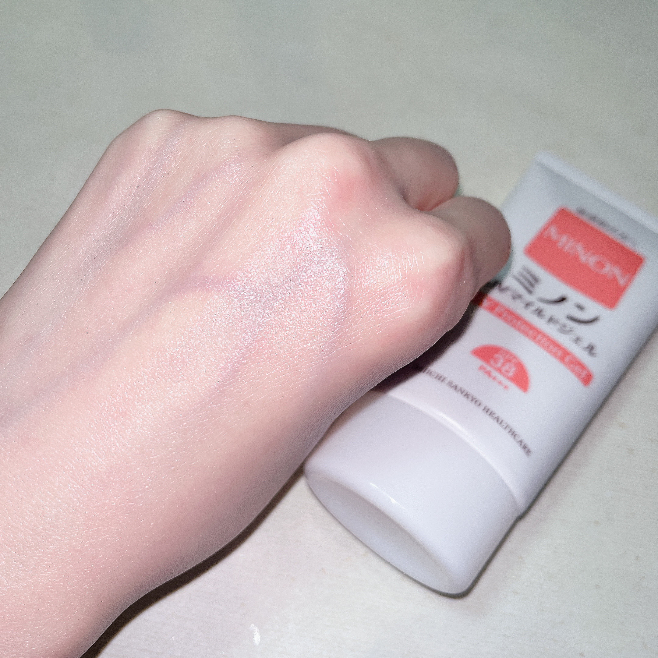 ミノンUVマイルドジェル/ミノン/日焼け止めジェルを使ったクチコミ（3枚目）