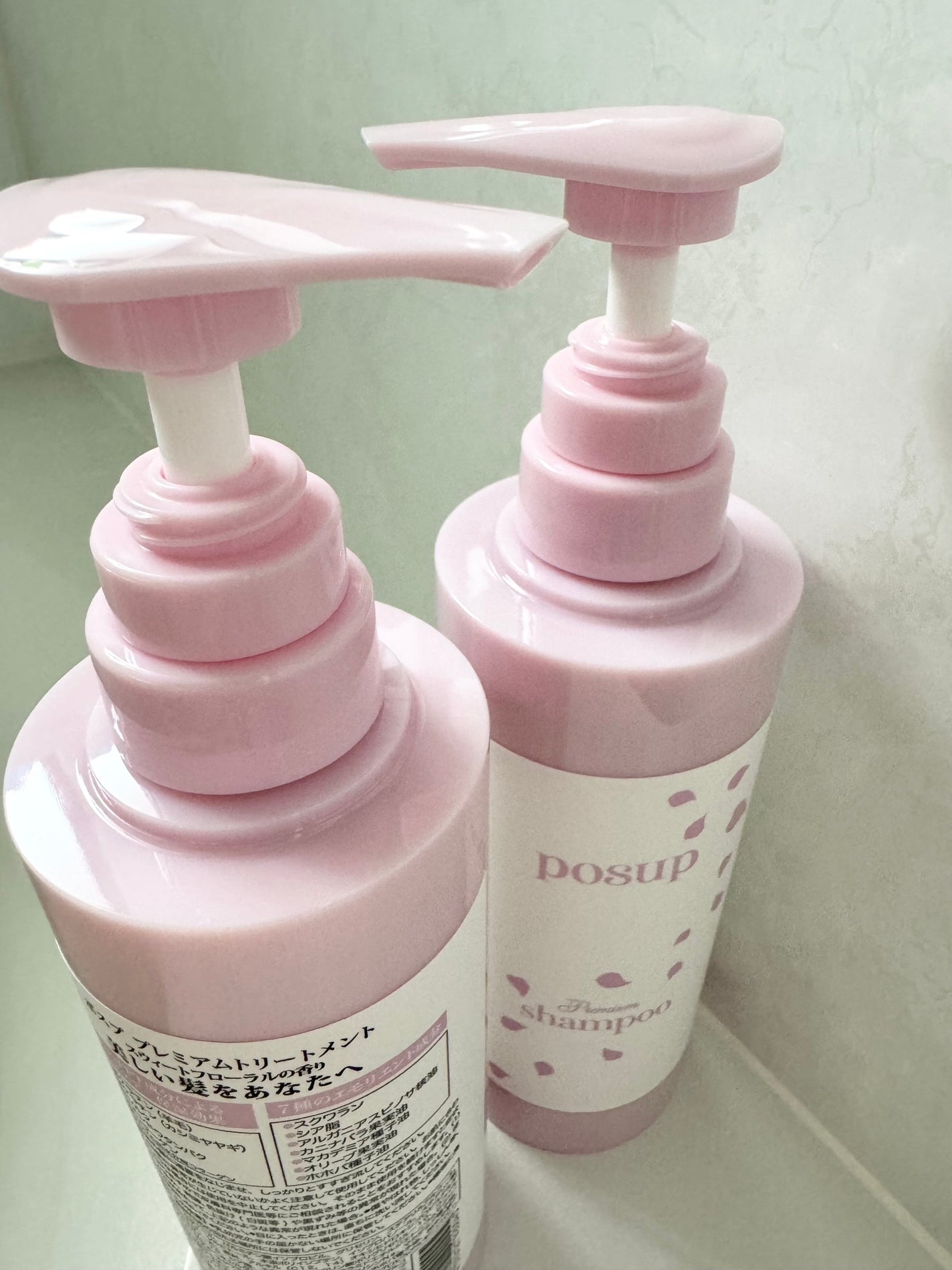 ポスプ プレミアムシャンプー/プレミアムトリートメント/posup/市販シャンプーを使ったクチコミ(2枚目)