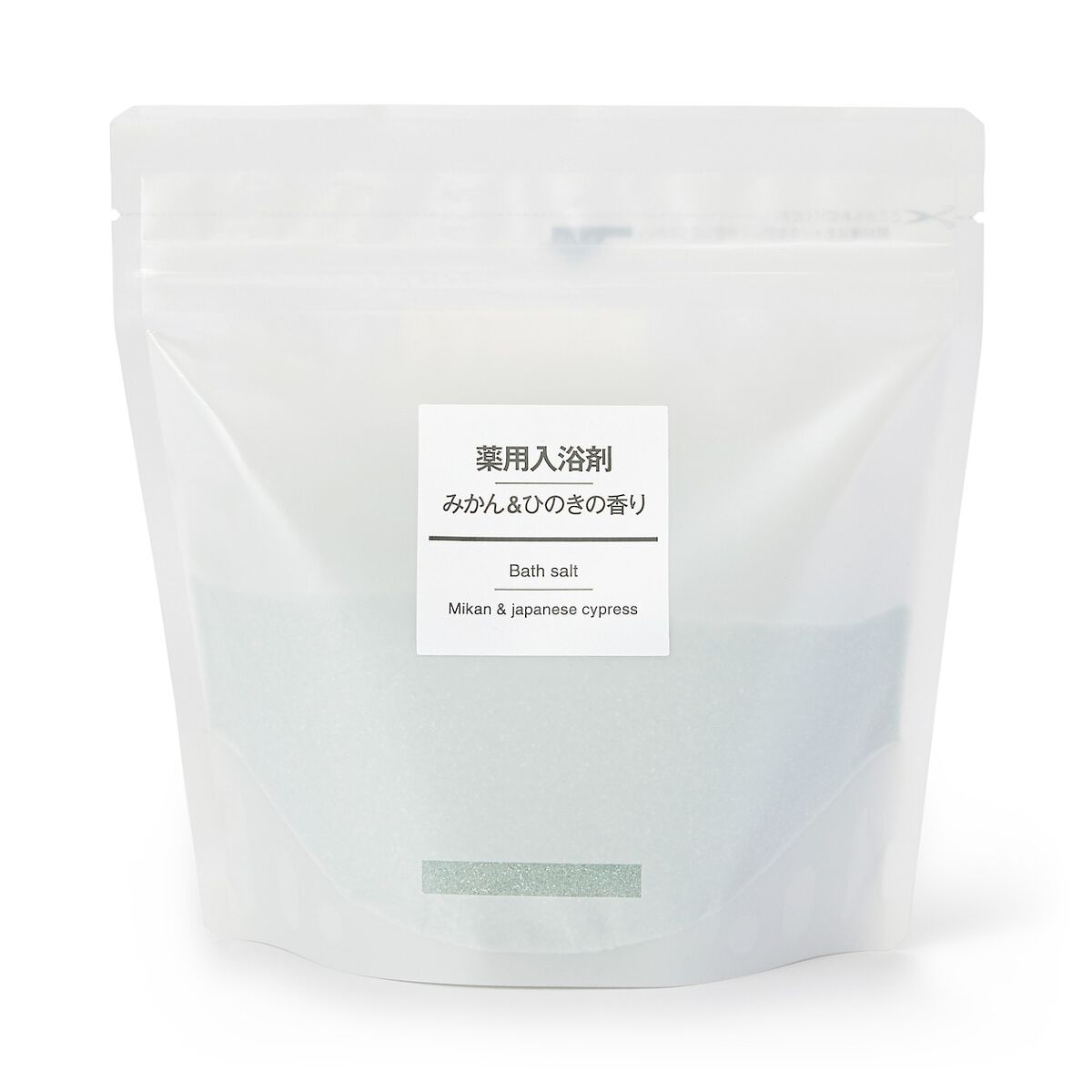 薬用入浴剤 みかん&ひのきの香り 無印良品
