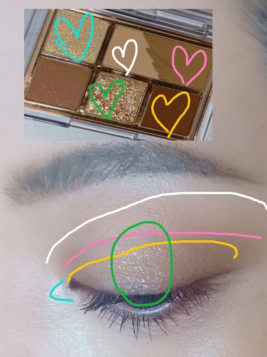 プロ アイパレット ミニ/CLIO/アイシャドウパレットを使ったクチコミ(3枚目)