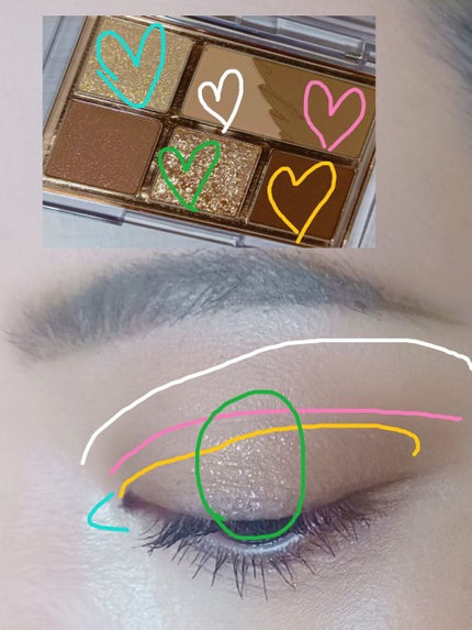 プロ アイパレット ミニ/CLIO/アイシャドウパレットを使ったクチコミ(3枚目)