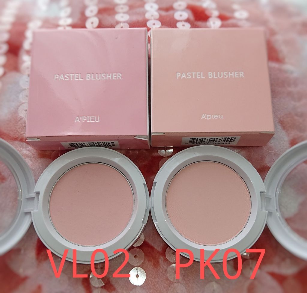 アピュー パステルブラッシャー/A’pieu/パウダーチークを使ったクチコミ(1枚目)