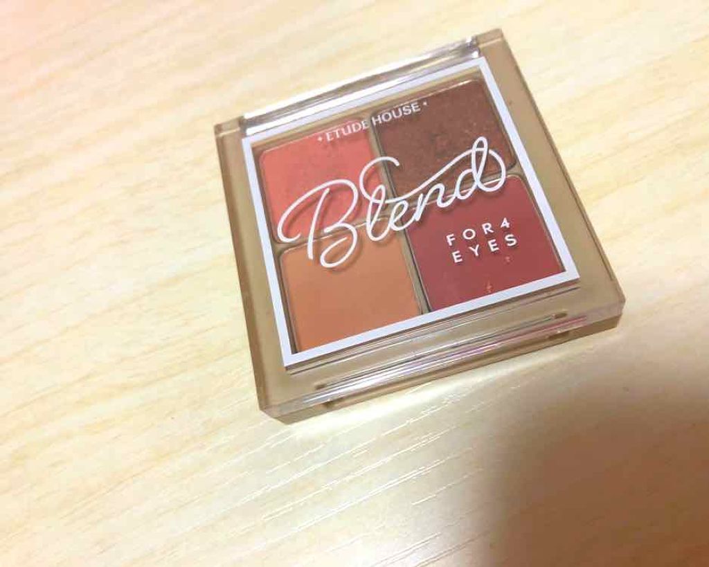 ブレンド フォー アイズ/ETUDE/アイシャドウパレットを使ったクチコミ（1枚目）