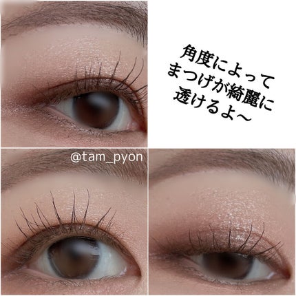 「塗るつけまつげ」ロングタイプ/デジャヴュ/マスカラを使ったクチコミ(2枚目)