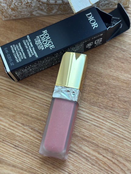 ルージュ ディオール フォーエヴァー リキッド シークイン(クリスマス コレクション 2024 限定品)/Dior/口紅・グロス・リップライナー・リップケアを使ったクチコミ(1枚目)