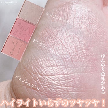 All Take Mood Cheek Palette/PERIPERA/パウダーチークを使ったクチコミ（2枚目）