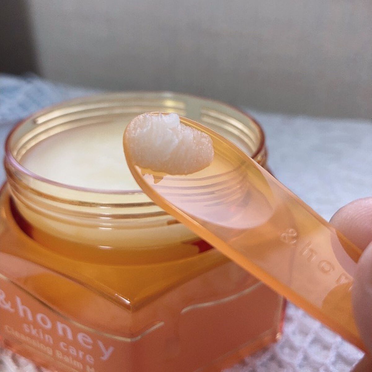 &honey クレンジングバーム モイスト/&honey/クレンジングバームを使ったクチコミ(5枚目)