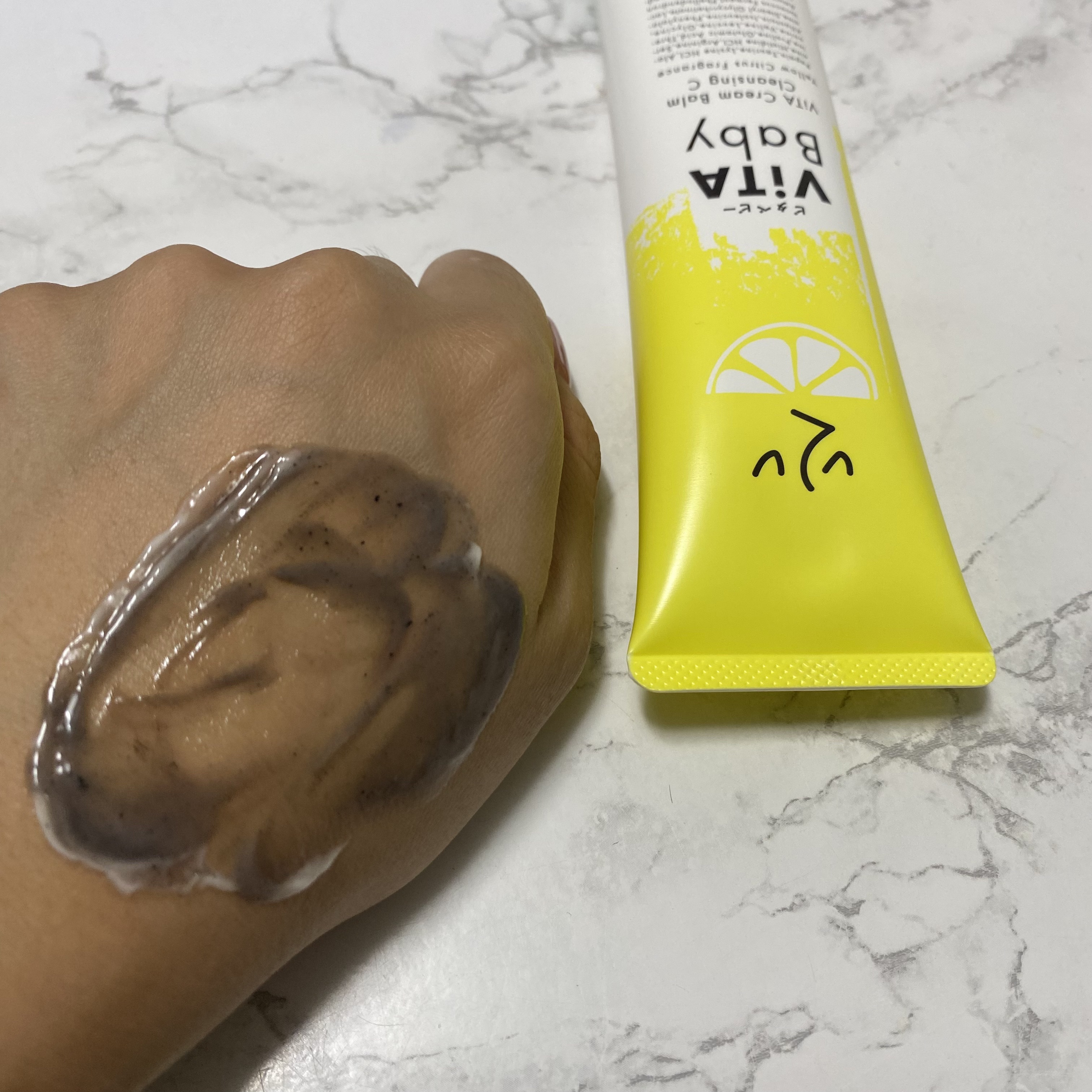 ViTAクリームバームクレンジングC/ViTABaby/クレンジングバームを使ったクチコミ（3枚目）