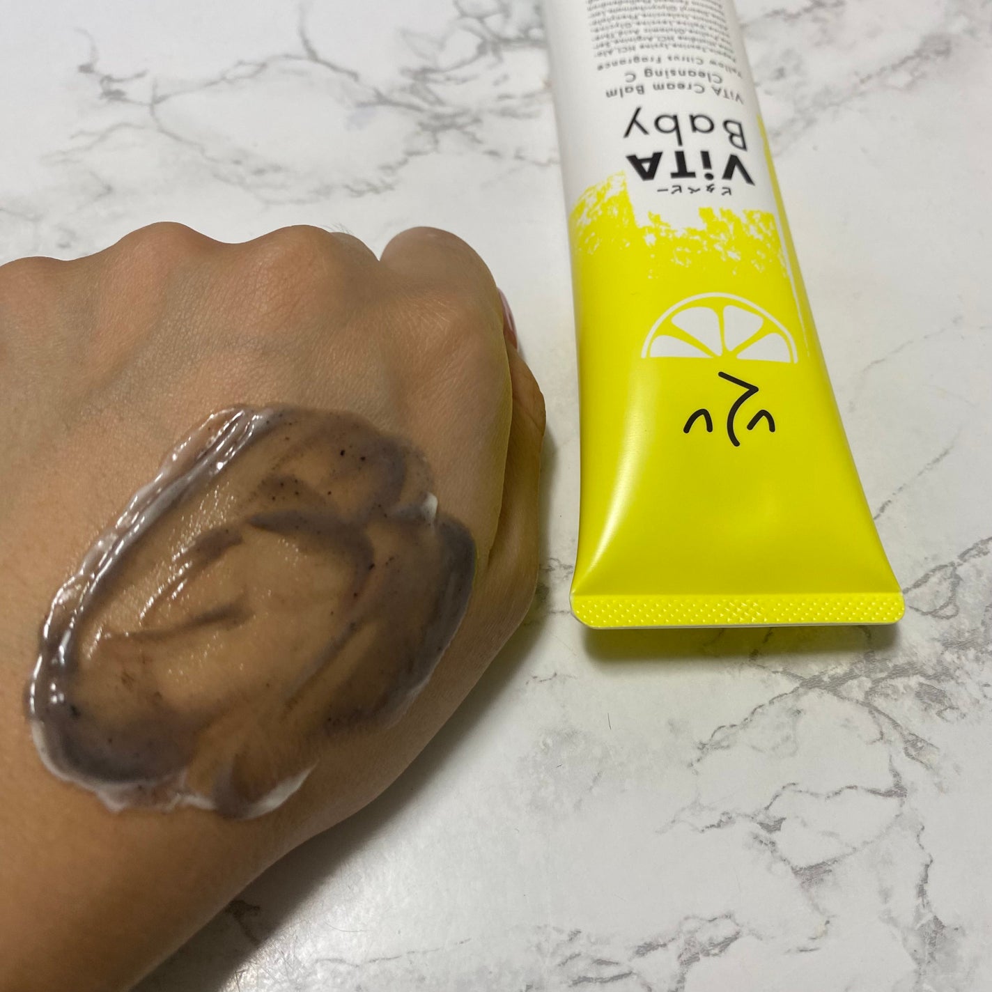 ViTAクリームバームクレンジングC/ViTABaby/クレンジングバームを使ったクチコミ(3枚目)