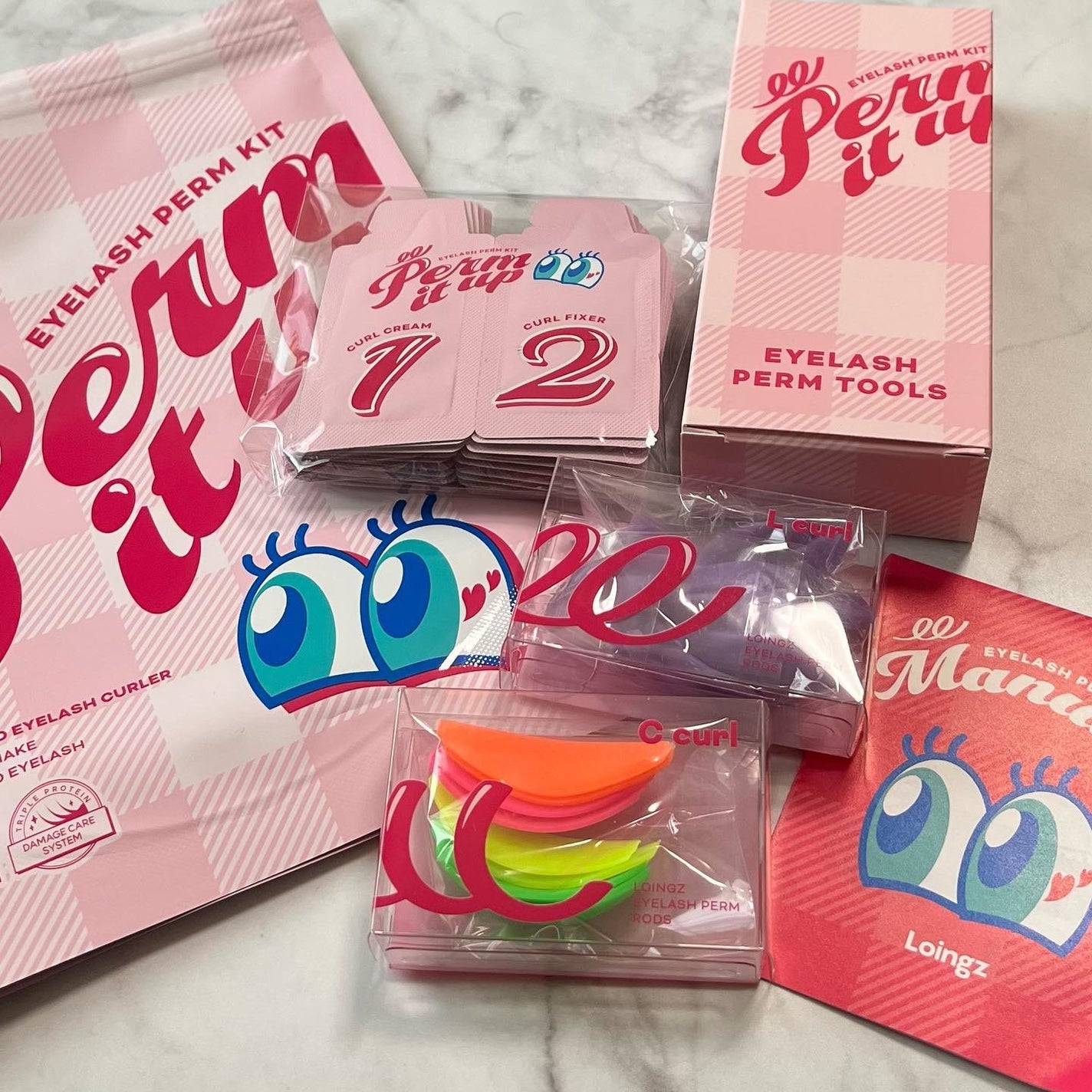 パーマイットアップアイラッシュパーマキット/Loingz/その他キットセットを使ったクチコミ(3枚目)