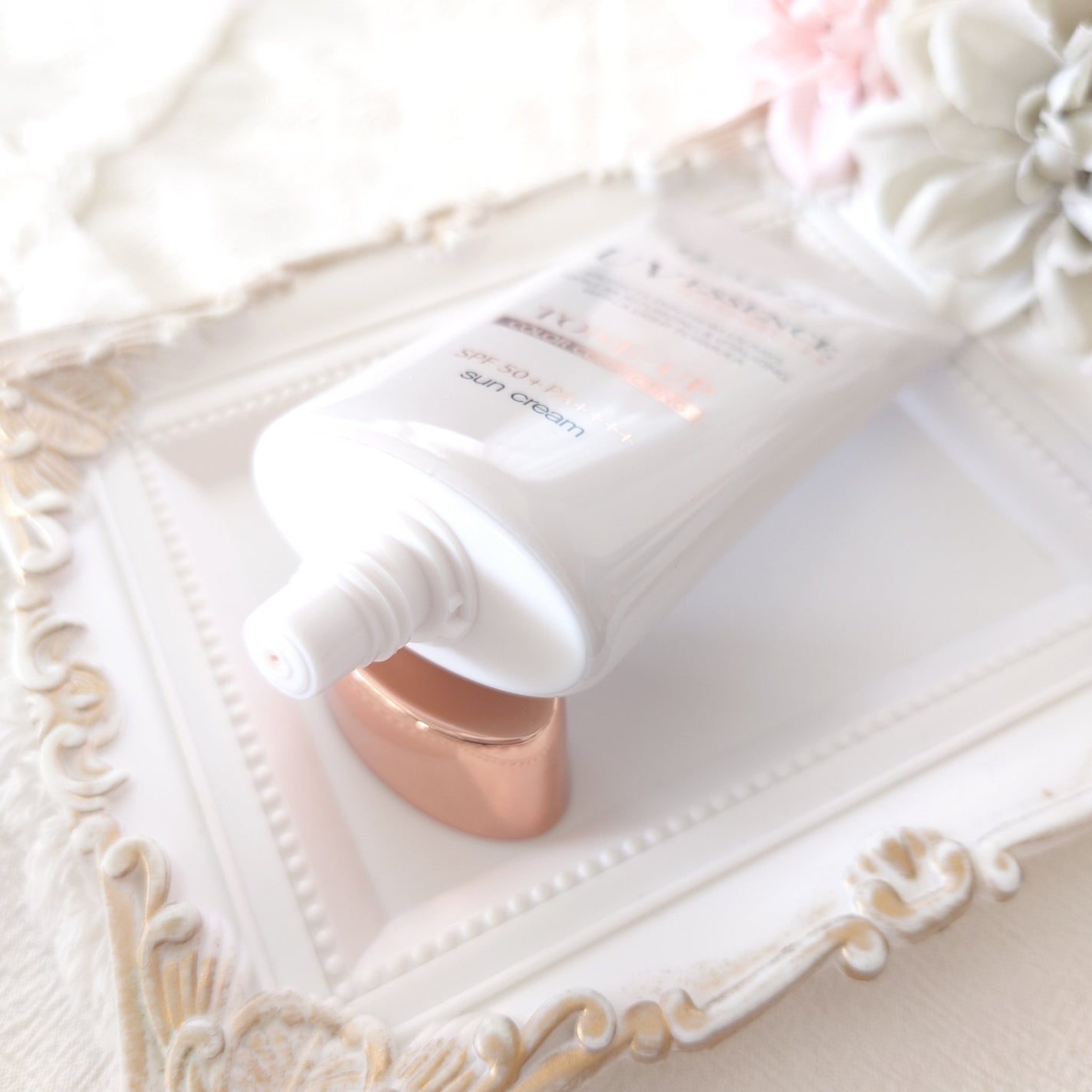 ウォータフルトーンアップサンクリーム/ダルバ/日焼け止めクリームを使ったクチコミ(2枚目)