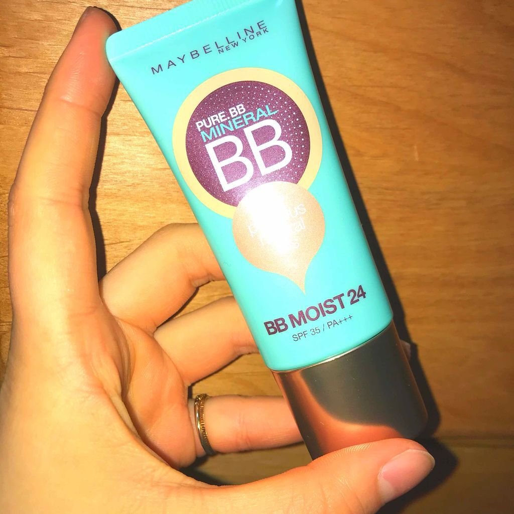 ピュアミネラル BB モイスト/MAYBELLINE NEW YORK/BBクリームを使ったクチコミ(1枚目)