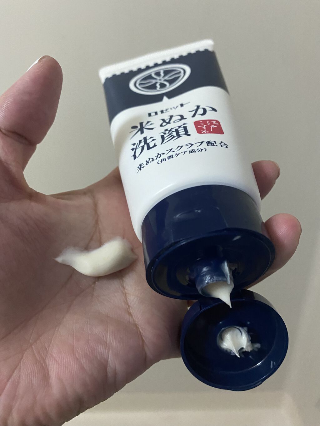 江戸こすめ 米ぬか洗顔/ロゼット/洗顔フォームを使ったクチコミ（3枚目）