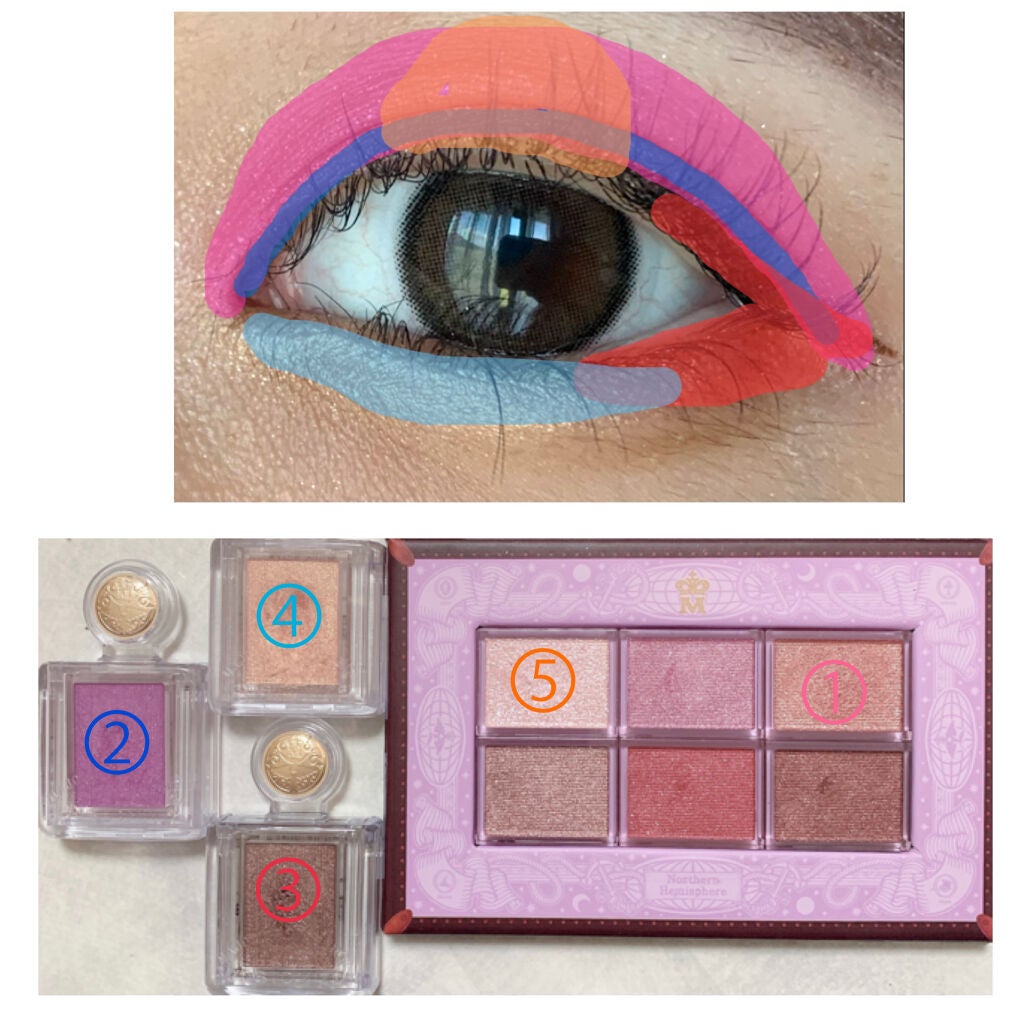 シャドーカスタマイズ/MAJOLICA MAJORCA/単色アイシャドウを使ったクチコミ(4枚目)