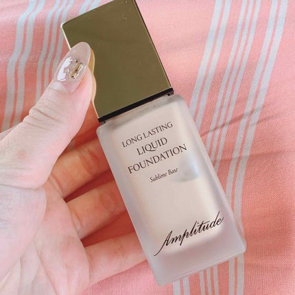 ロングラスティング リキッドファンデーション/Amplitude/リキッドファンデーションを使ったクチコミ(1枚目)
