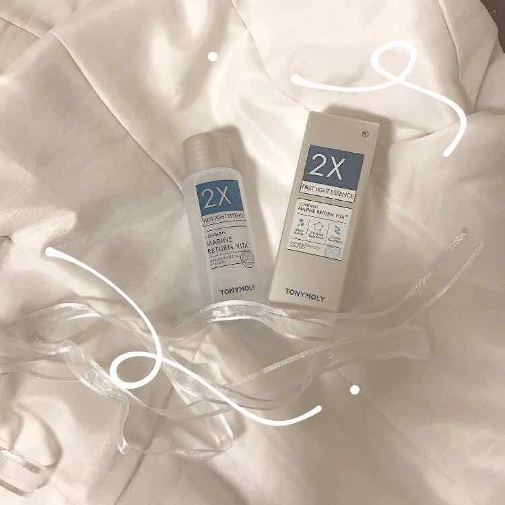 2x first essence/TONYMOLY/ブースター・導入液を使ったクチコミ（1枚目）