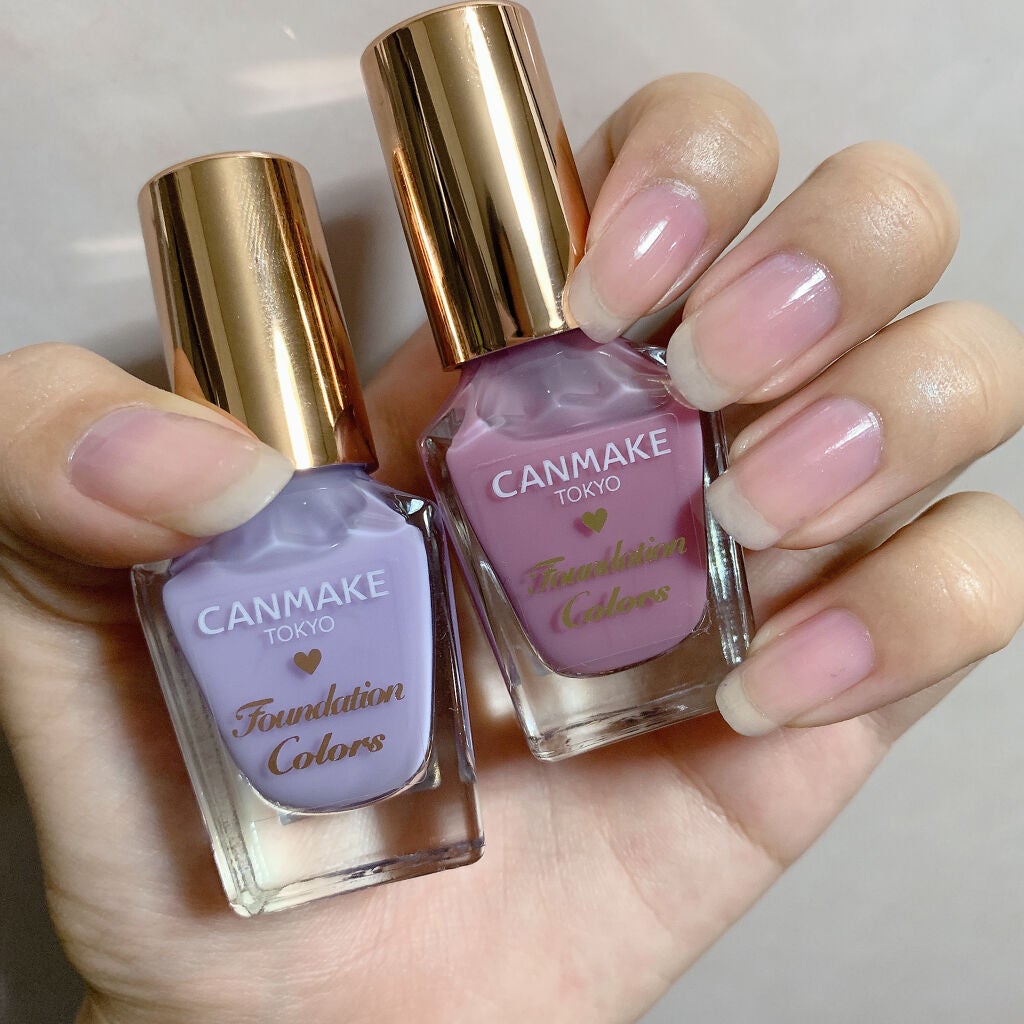 ファンデーションカラーズ/キャンメイク/マニキュアを使ったクチコミ(4枚目)