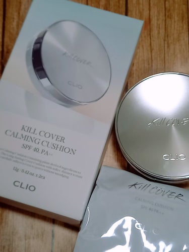 CLIO キル カバー カーミング クッションのクチコミ「
🌿Q10メガ割り購入品

🍒CLIO
キル カバー カーミング クッション


やっと届いた.....」（1枚目）