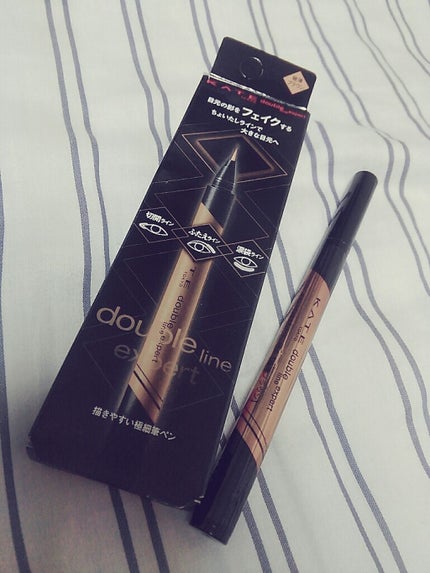 ダブルラインエキスパート/KATE/リキッドアイライナーを使ったクチコミ(1枚目)