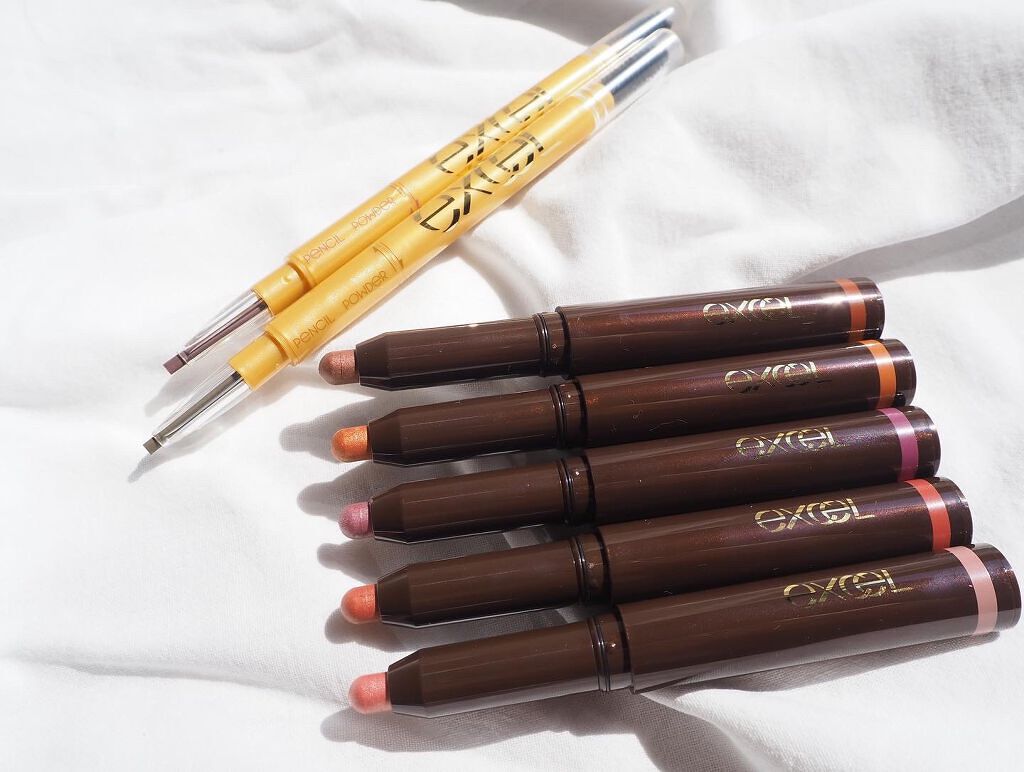 パウダー&ペンシル アイブロウEX/excel/アイブロウペンシルを使ったクチコミ(3枚目)