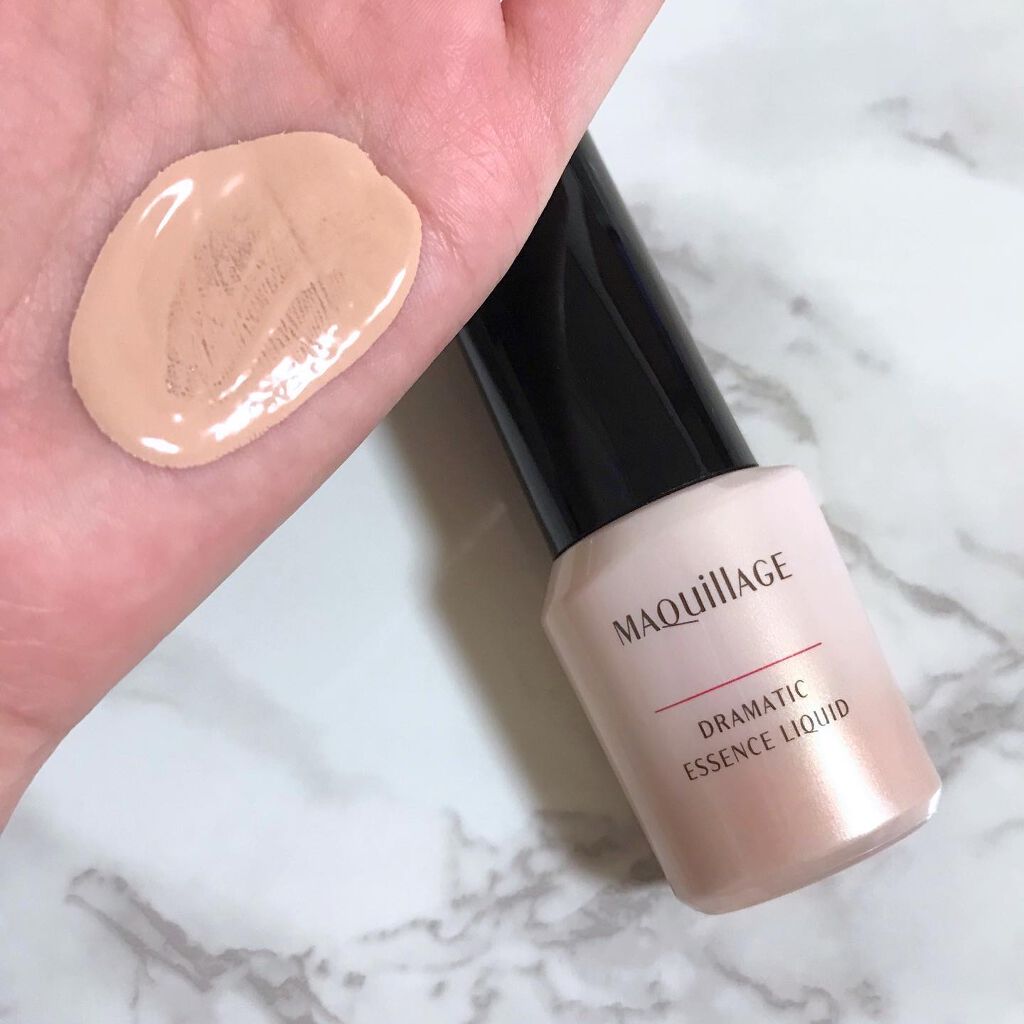 ドラマティックエッセンスリキッド/マキアージュ/リキッドファンデーションを使ったクチコミ（2枚目）
