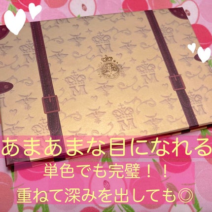 ナイストゥミーチュートランク/MAJOLICA MAJORCA/アイシャドウパレットを使ったクチコミ(1枚目)
