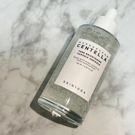 トーンブライトニング カプセルアンプル/SKIN1004/美容液を使ったクチコミ(2枚目)