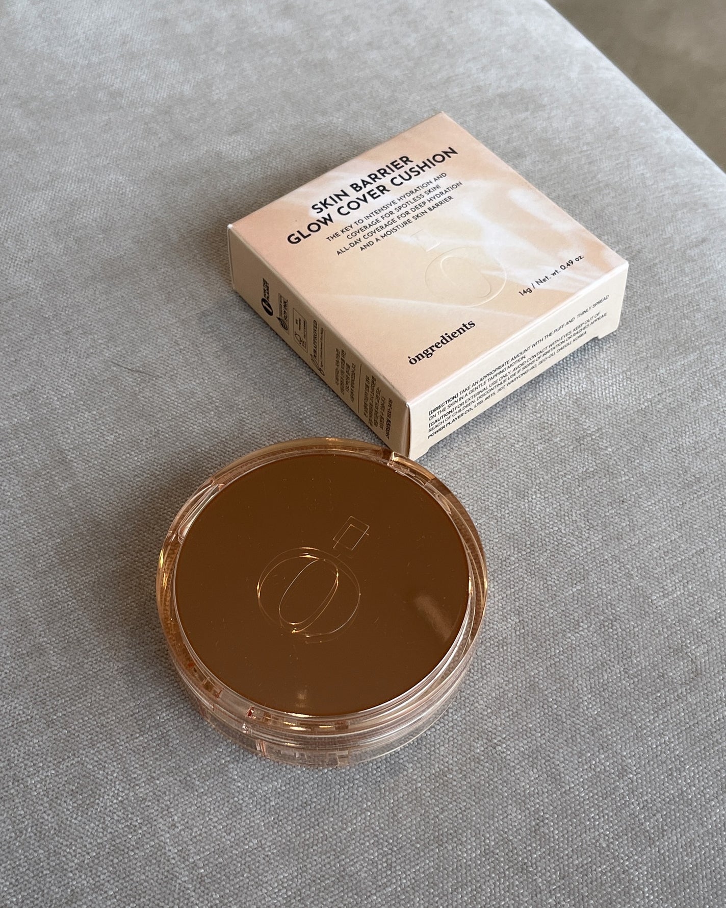 スキンバリアグロウカバークッション/Ongredients/クッションファンデーションを使ったクチコミ(10枚目)