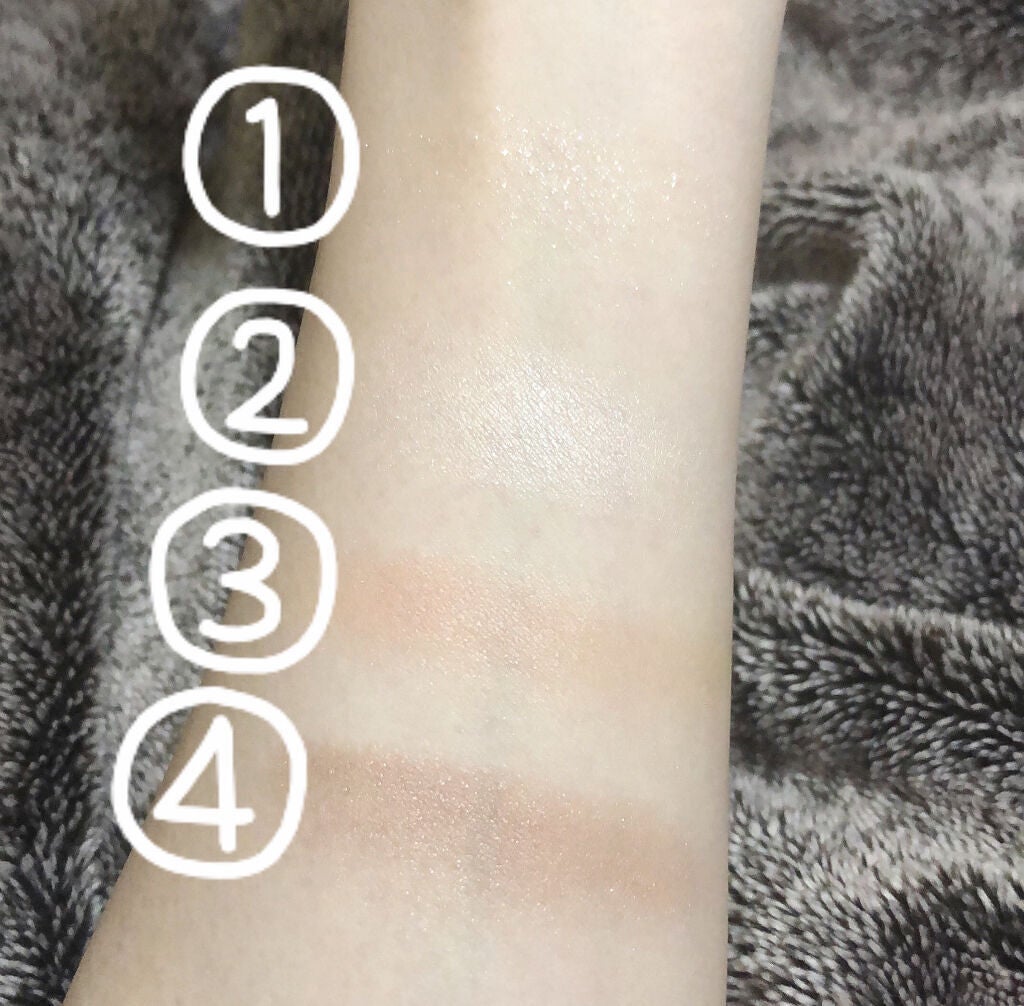 ベージュトーンアイシャドウ/CEZANNE/アイシャドウパレットを使ったクチコミ(4枚目)