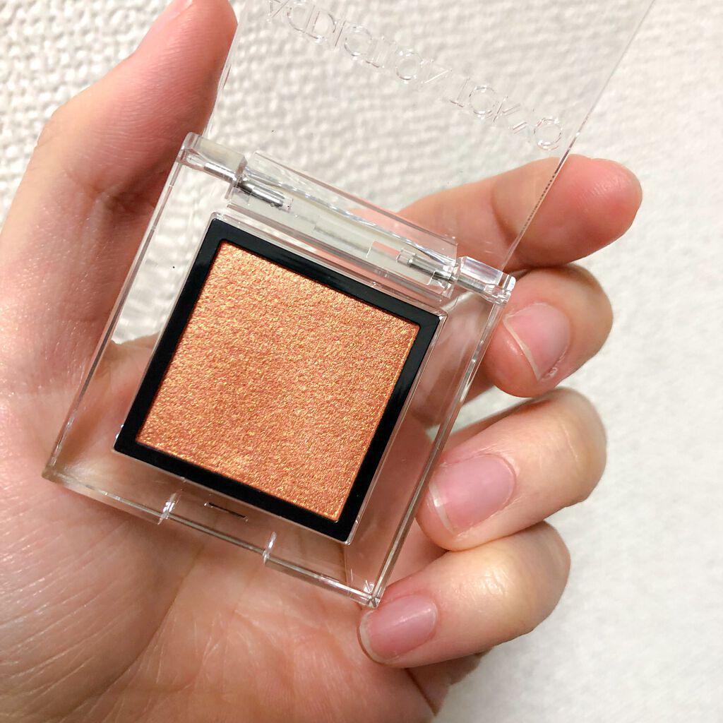 アディクション ザ アイシャドウ スパークル 016SP Carnelian/ADDICTION/単色アイシャドウを使ったクチコミ（3枚目）