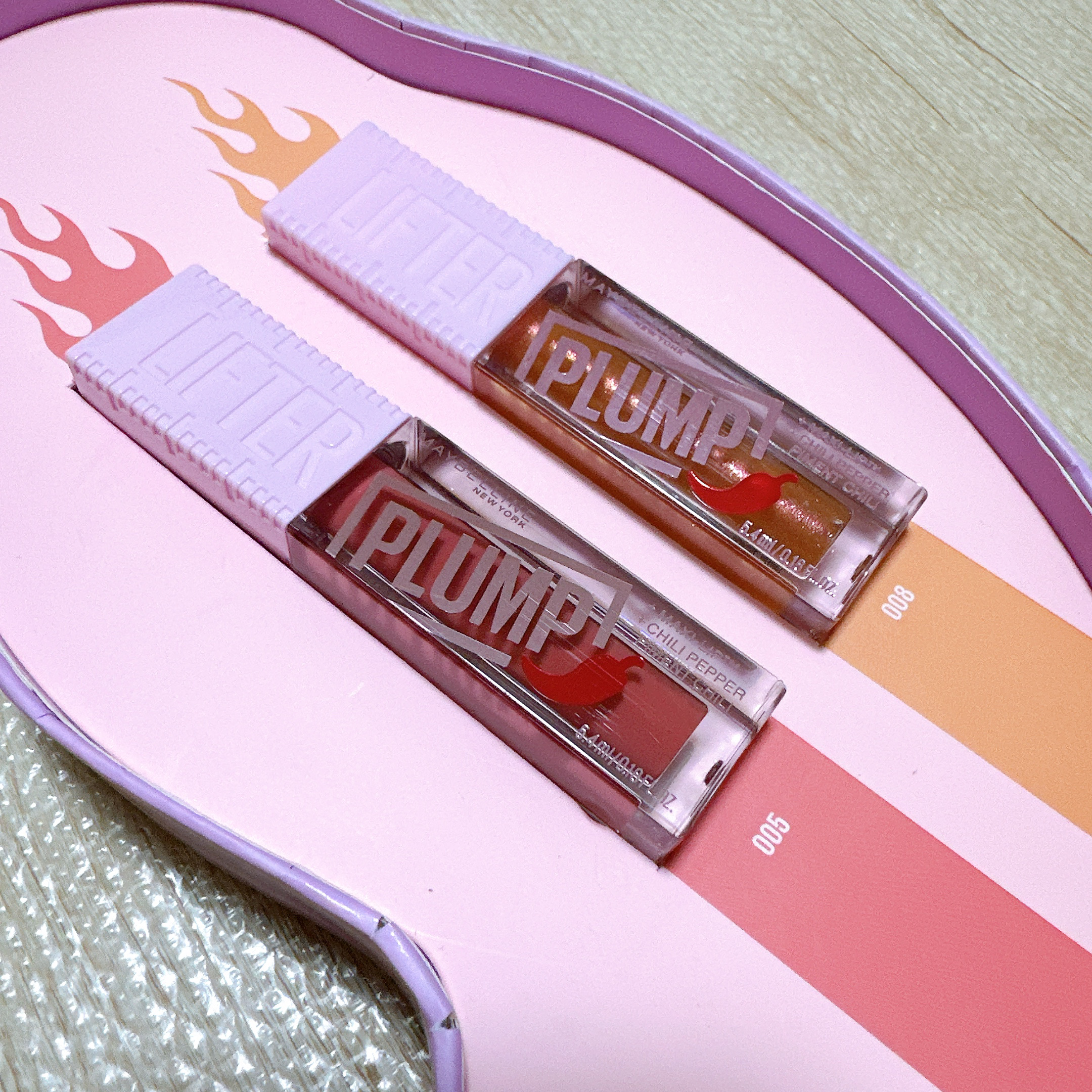 リフタープランプ/MAYBELLINE NEW YORK/リップグロスを使ったクチコミ（3枚目）