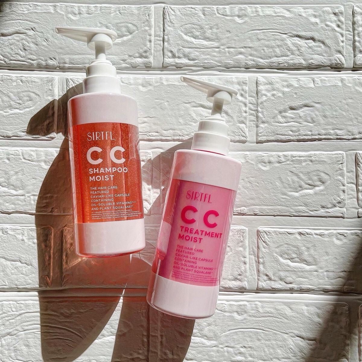 SIRTFL CC シャンプーモイスト/トリートメントモイスト/SIRTFL/市販シャンプーを使ったクチコミ(1枚目)