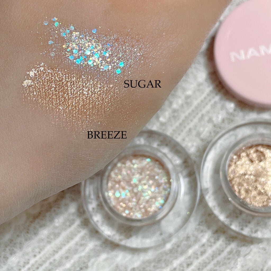 ネイミングスパークルアイグリッターポット/NAMING./グリッターを使ったクチコミ(5枚目)