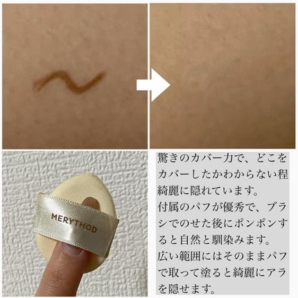 epi on LIPS 「.-MERYTHOD-リールカバーコンシーラー-5000(販売..」(4枚目)