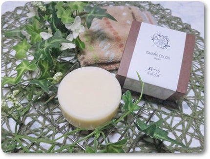 COCON 絹つる洗顔せっけん/CAMiNO COCON japan/洗顔石鹸を使ったクチコミ(3枚目)